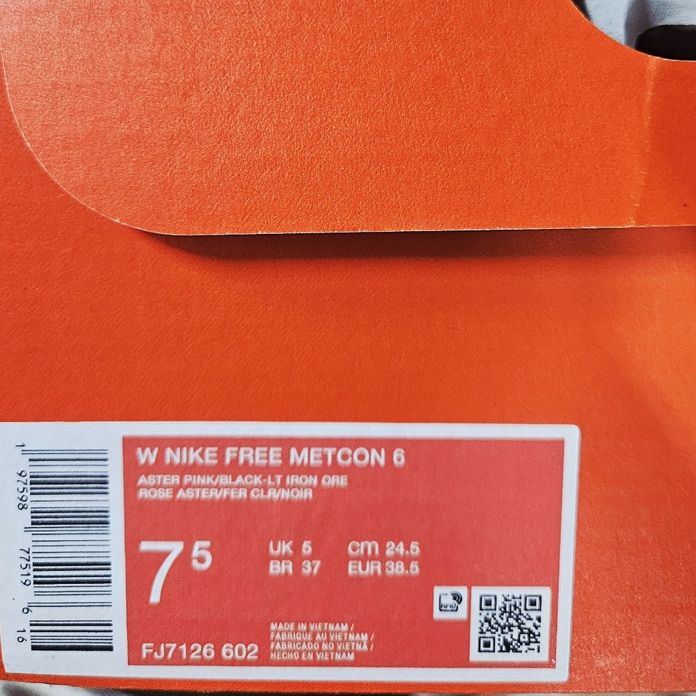 Nike Wmn Free Metcon 6 Aster Pink - Picture 10 of 12